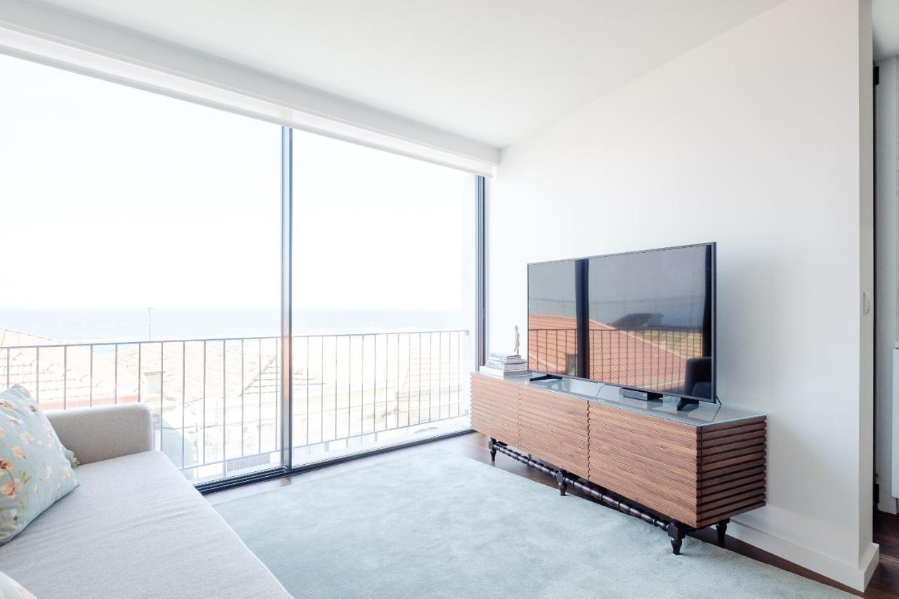 Boutique Rentals- Bliss By The Sea Apt- Ocean Views In Foz Beach OOporto Esterno foto