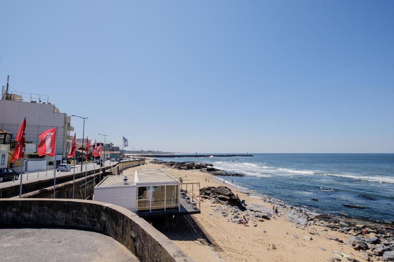 Boutique Rentals- Bliss By The Sea Apt- Ocean Views In Foz Beach OOporto Esterno foto